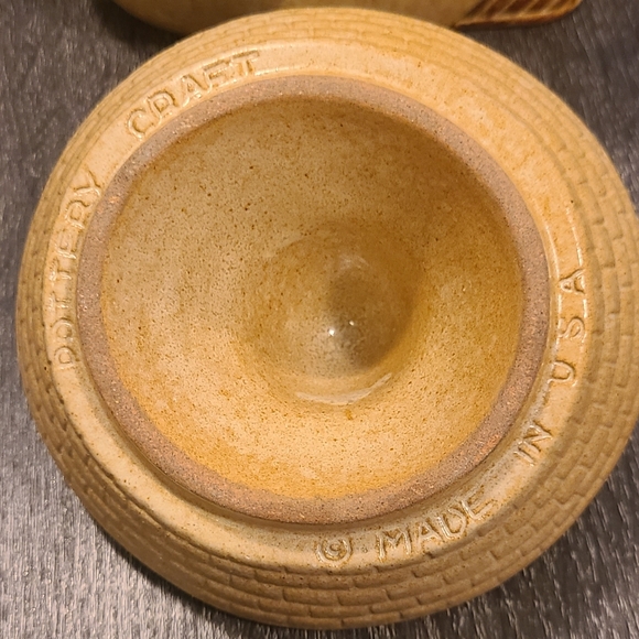 Vintage Pottery Craft Jar Stoneware Siesta Time Sombrero Figurine 7x5x4 Inches - Picture 3 of 7